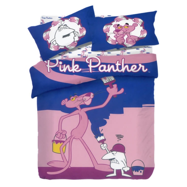 Kentia Home Σετ Παιδικά Σεντόνια Pink Panther