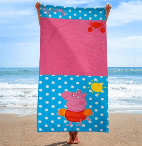 Πετσέτα Θαλάσσης Peppa Pig Pink