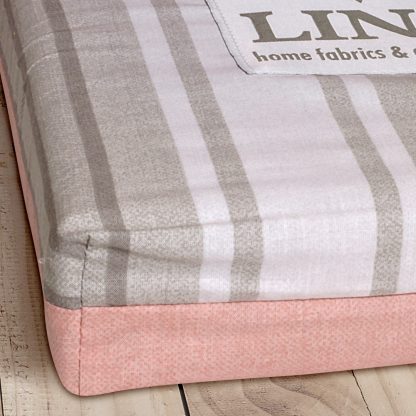 Lino Home Σετ Σεντόνια Madison Pink King Size 260×270
