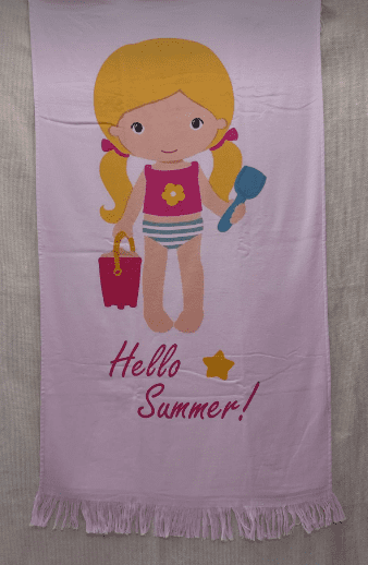 Borea Home Πετσέτα – Παρεό Θαλάσσης Hello Summer