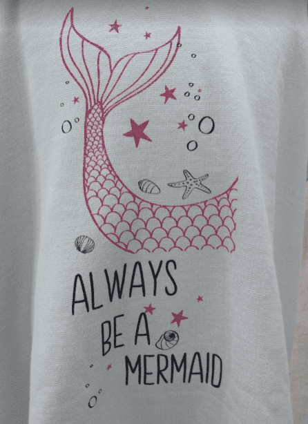 Παιδικό Πόντσο Always Be a Mermaid