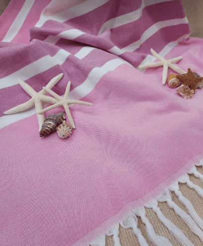 Living Home Πετσέτα Hamam Pink